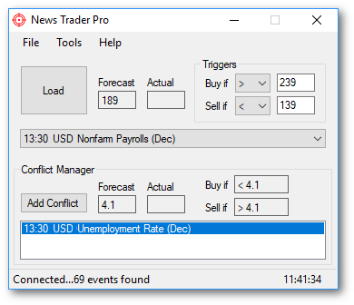 News Trader Pro with Conflict Manager