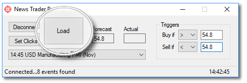 News Trader Pro - Load