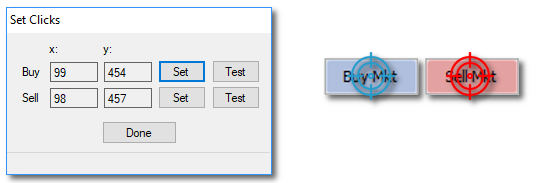 News Trader Pro - Set Clicks